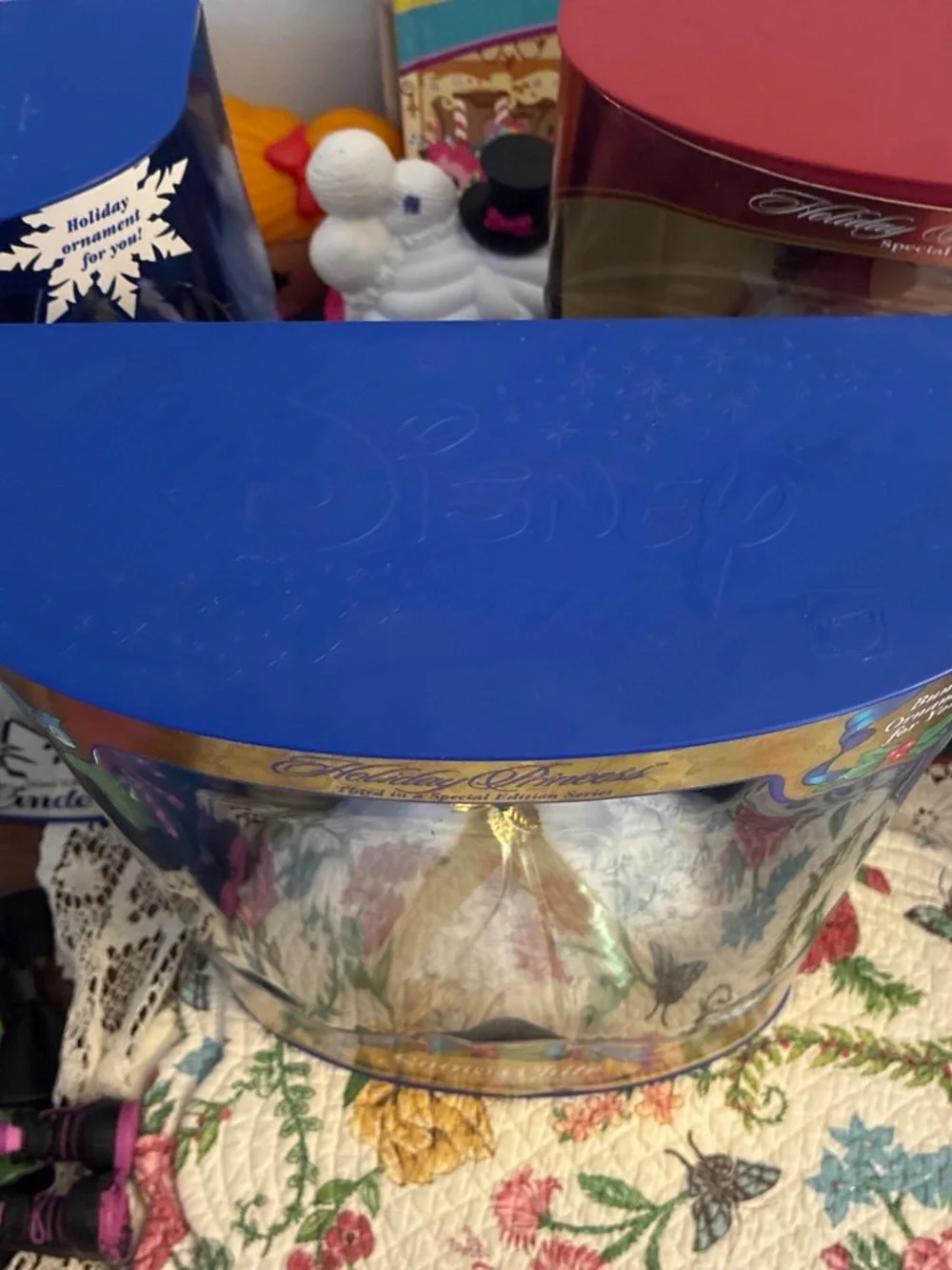Disney Snow White Holiday Doll in Navy, White & Gold